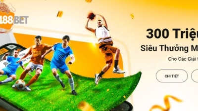 188BET - Khuyến mãi hoàn trả thể thao không giới hạn lên đến 15%